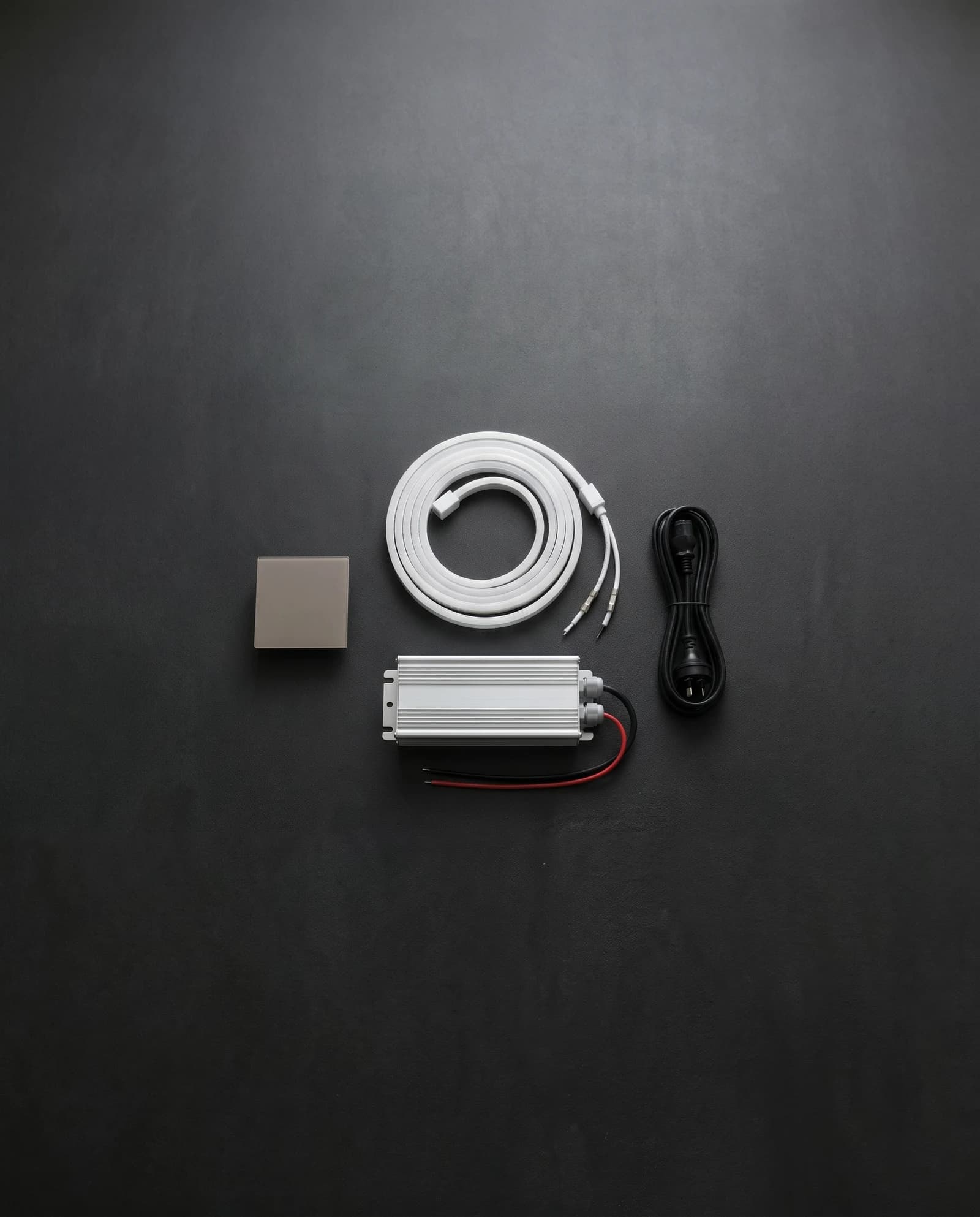 Submersible LED strip system components